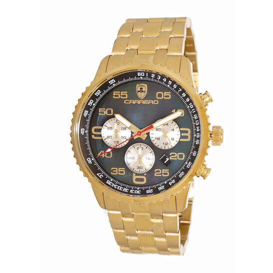Torino Carrero, Aureum-Mb Chronograph Tachymeter Black Dial Men's Watch