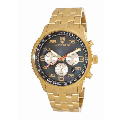 Torino Carrero, Aureum-Mb Chronograph Tachymeter Black Dial Men's Watch