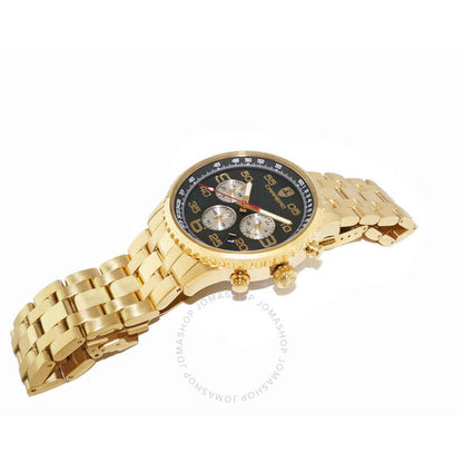 Torino Carrero, Aureum-Mb Chronograph Tachymeter Black Dial Men's Watch