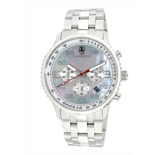 Torino Carrero, Aureum-Mb Chronograph Tachymeter Brown Dial Men's Watch