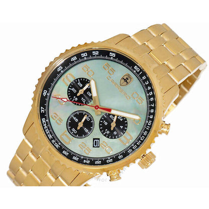 Torino Carrero, Aureum-Mb Chronograph Quartz Green Dial Men's Watch