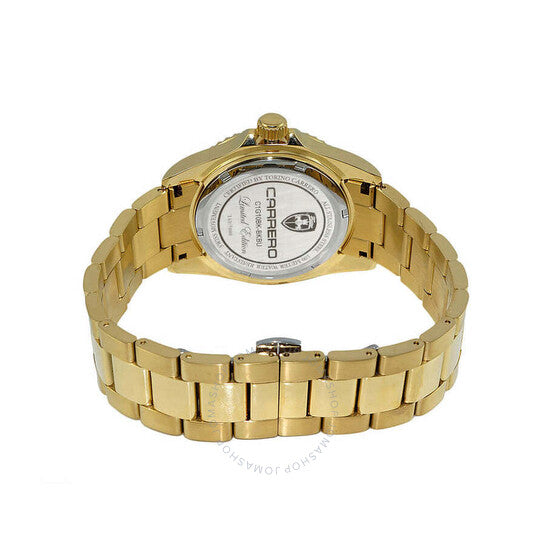 ساعة تورينو كاريرو، سوباكواتيك جي إم تي كوارتز للرجال بمينا أسود