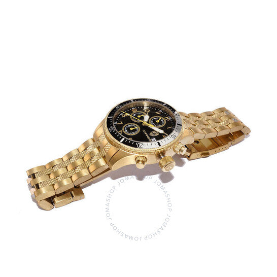 ساعة تورينو كاريرو، كرونوغراف ليزرجراف كوارتز للرجال بمينا سوداء