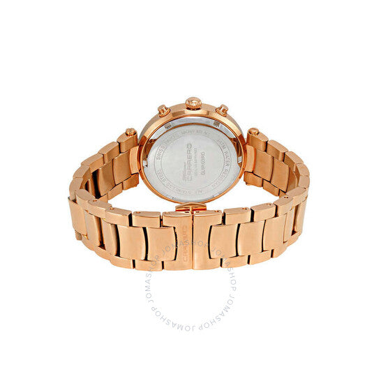 تورينو كاريرو، ساعة أديلينا جي إم تي كوارتز بمينا حمراء للسيدات