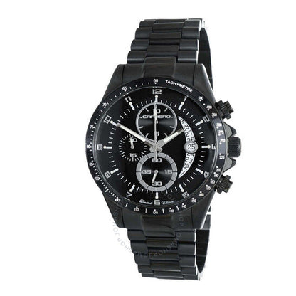 Torino Carrero, Winner Circle Chronograph Quartz Black Dial Men's Watch