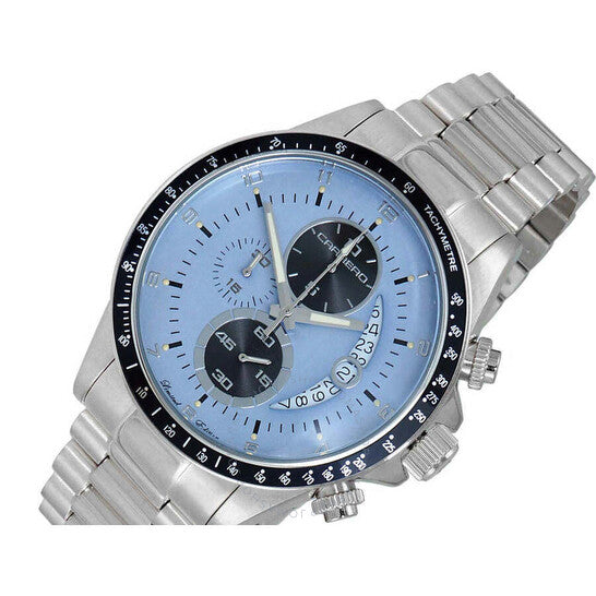 Torino Carrero, Winner Circle Chronograph Quartz Blue Dial Men's Watch