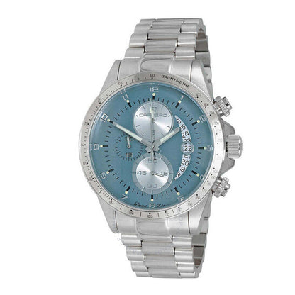 Torino Carrero, Winner Circle Chronograph Quartz Blue Dial Men's Watch