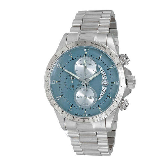 Torino Carrero, Winner Circle Chronograph Quartz Blue Dial Men's Watch