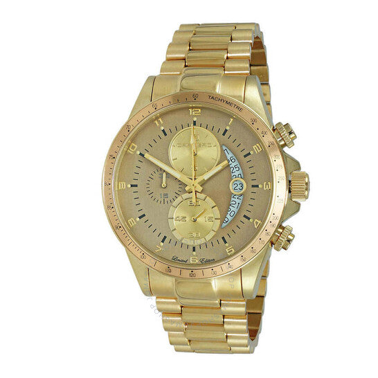 Torino Carrero, Winner Circle Chronograph Quartz Brown Dial Men's Watch