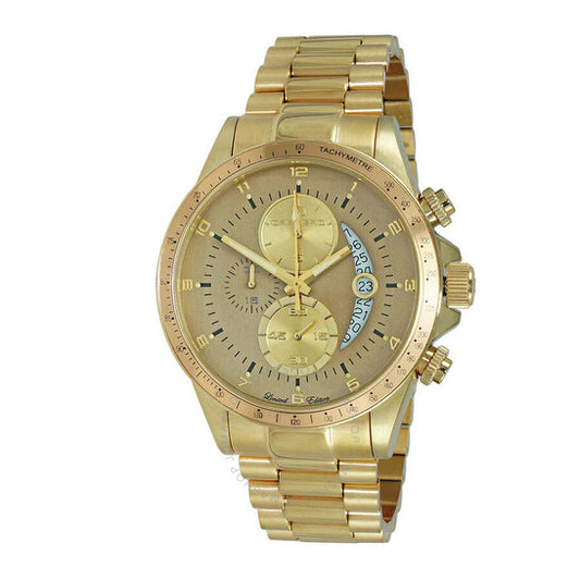 Torino Carrero, Winner Circle Chronograph Quartz Brown Dial Men's Watch