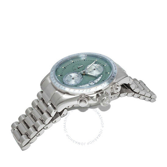 Torino Carrero, Winner Circle Chronograph Quartz Green Dial Men's Watch