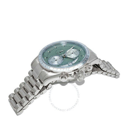 Torino Carrero, Winner Circle Chronograph Quartz Green Dial Men's Watch
