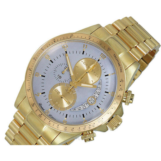 Torino Carrero, Winner Circle Chronograph Quartz Grey Dial Men's Watch