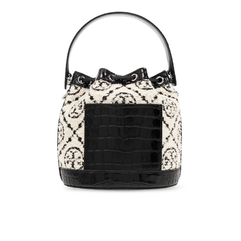 Boucle Monogram Drawstring Bucket Bag