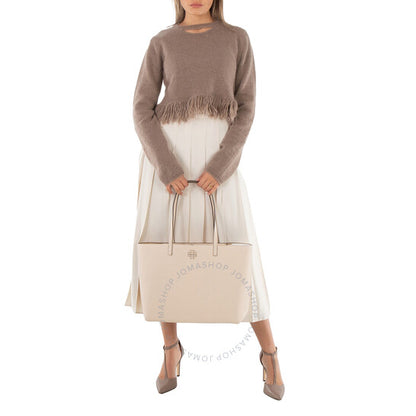 Tory Burch, Brie McGraw Pebbled Leather Tote Bag