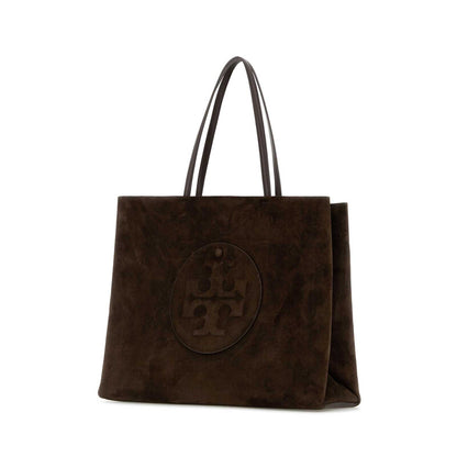 Brown Suede Ella Shopping Bag