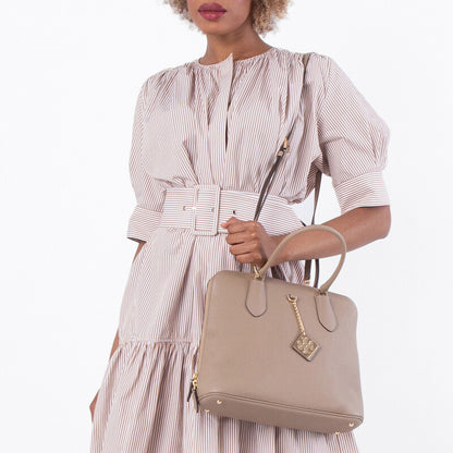 Pebbled Swing Satchel