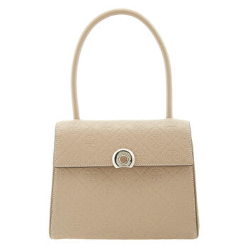 T Monogram Leather Small Deville Bag