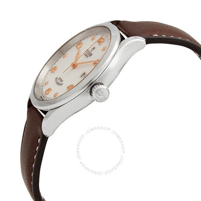 ساعة تيودور، 1926 أوتوماتيكية للرجال بمينا فضي مرصعة بالألماس