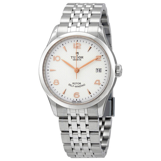 Tudor, 1926 Automatic White Dial Ladies Watch 91450-0011