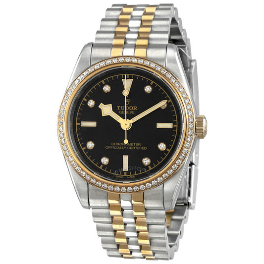 Tudor, Black Bay 31 Automatic Diamond Black Dial Men's Watch