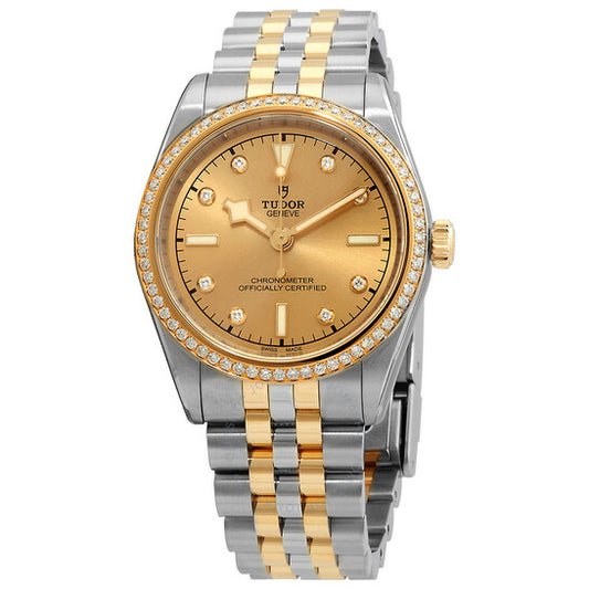 Tudor, Black Bay 31 S&G Automatic Diamond Champagne Dial Men's Watch