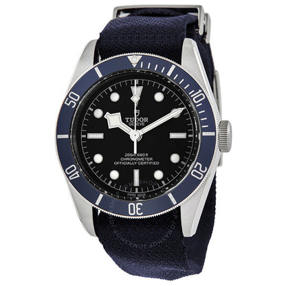 ساعة تيودور بلاك باي الأوتوماتيكية للرجال بمينا أسود