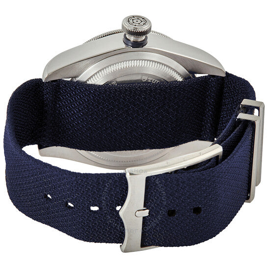 ساعة تيودور بلاك باي الأوتوماتيكية للرجال بمينا أسود