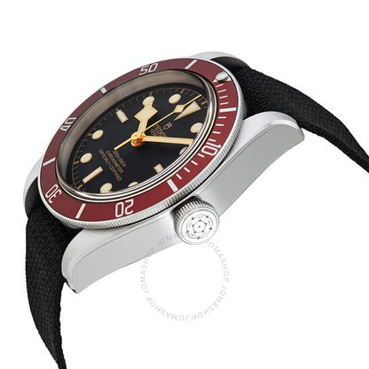 ساعة تيودور بلاك باي الأوتوماتيكية للرجال بمينا أسود