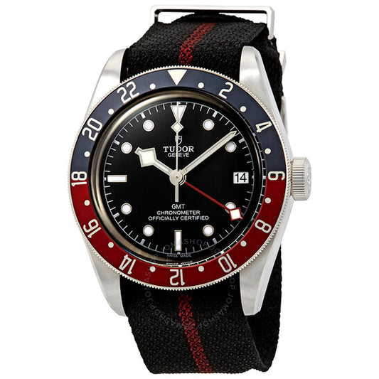 Tudor, Black Bay Automatic Black Dial Pepsi Bezel Men's Watch