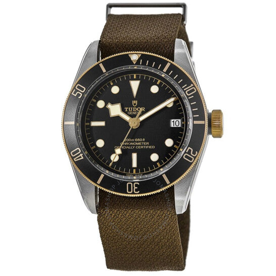 Tudor, Black Bay Automatic Chronometer Black Dial Men's Watch