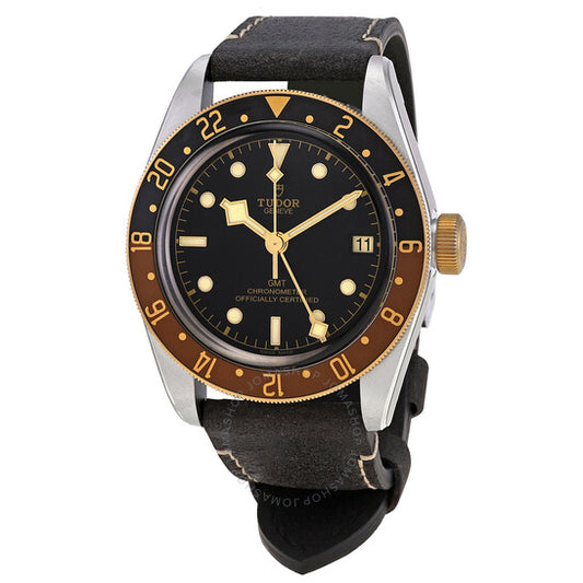 Tudor, Black Bay Automatic Chronometer Black Dial Root Beer Bezel Men's Watch