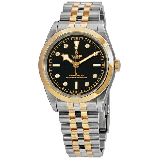 Tudor, Black Bay Automatic Chronometer Diamond Black Dial Men's Watch