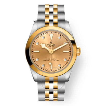 Tudor, Black Bay Automatic Diamond Champagne Dial Ladies Watch