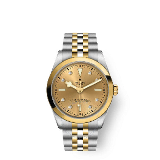 Tudor, Black Bay Automatic Diamond Champagne Dial Ladies Watch