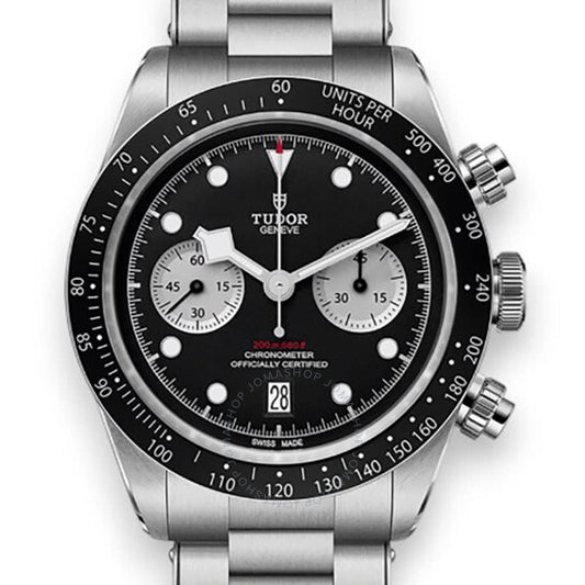 Tudor, Black Bay Chrono Automatic Chronometer Black Dial Men's Watch