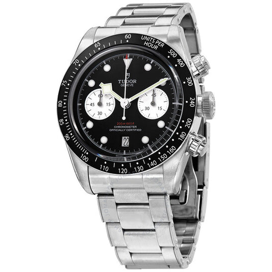 Tudor, Black Bay Chrono Chronograph Automatic Chronometer Black "Panda" Dial Men's Watch