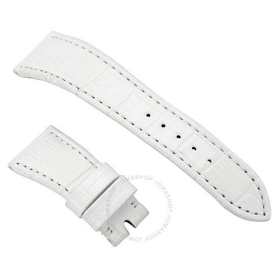 ساعة تيودور كرونوغراف نسائية بمينا ألماس ومطاط أبيض