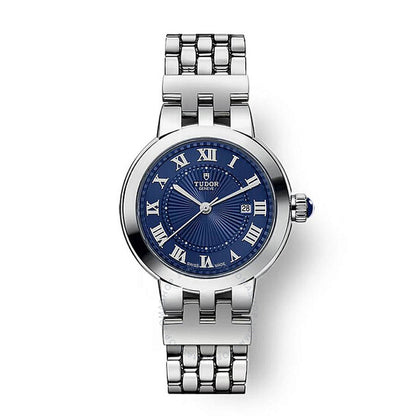 Tudor, Clair de Rose Automatic Blue Dial Ladies Watch