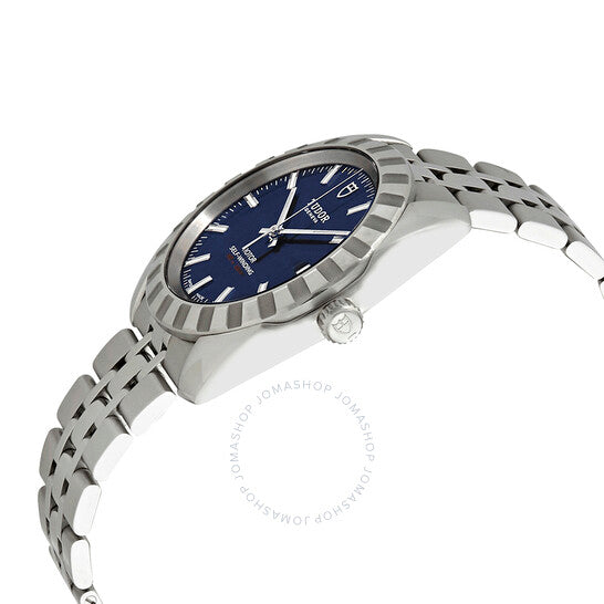 ساعة تيودور كلاسيكس أوتوماتيك للرجال بمينا أزرق