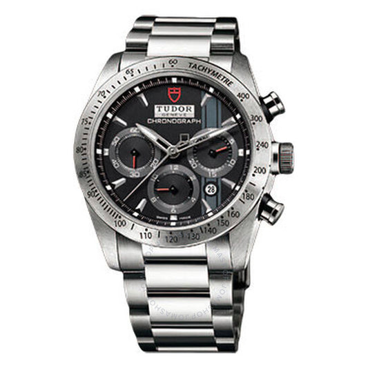 Tudor, Fastrider Black Dial Chronograph Stainless Steel Men's Watch 42000-BKSSS
