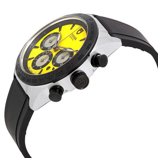 ساعة تيودور فاسترايدر بلاك شيلد كرونوغراف أوتوماتيكية للرجال