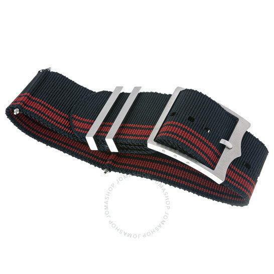 Tudor, Fastrider Chronograph Red Dial Black Leather Watch