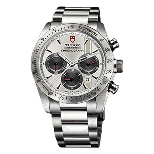 Tudor, Fastrider Silver Dial Chronograph Stainless Steel Men's Watch 42000-SVSSS