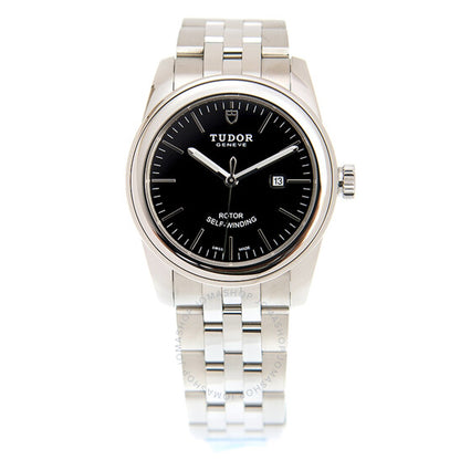 Tudor, Glamour Black Dial Ladies Watch