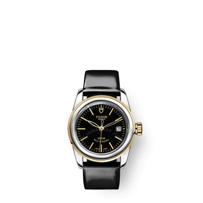 ساعة تيودور غلامور ديت أوتوماتيكية للسيدات بمينا أسود