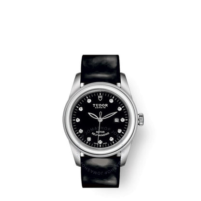 Tudor, Glamour Date Automatic Diamond Black Dial Ladies Watch