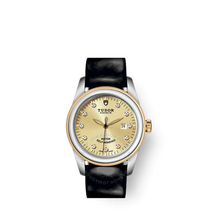 Tudor, Glamour Date Automatic Diamond Champagne Dial Ladies Watch