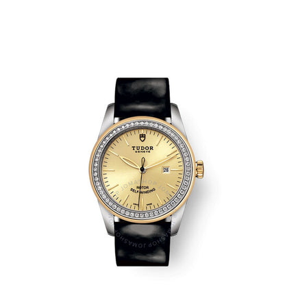Tudor, Glamour Date Automatic Diamond Champagne Dial Ladies Watch