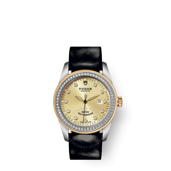 Tudor, Glamour Date Automatic Diamond Champagne Dial Ladies Watch
